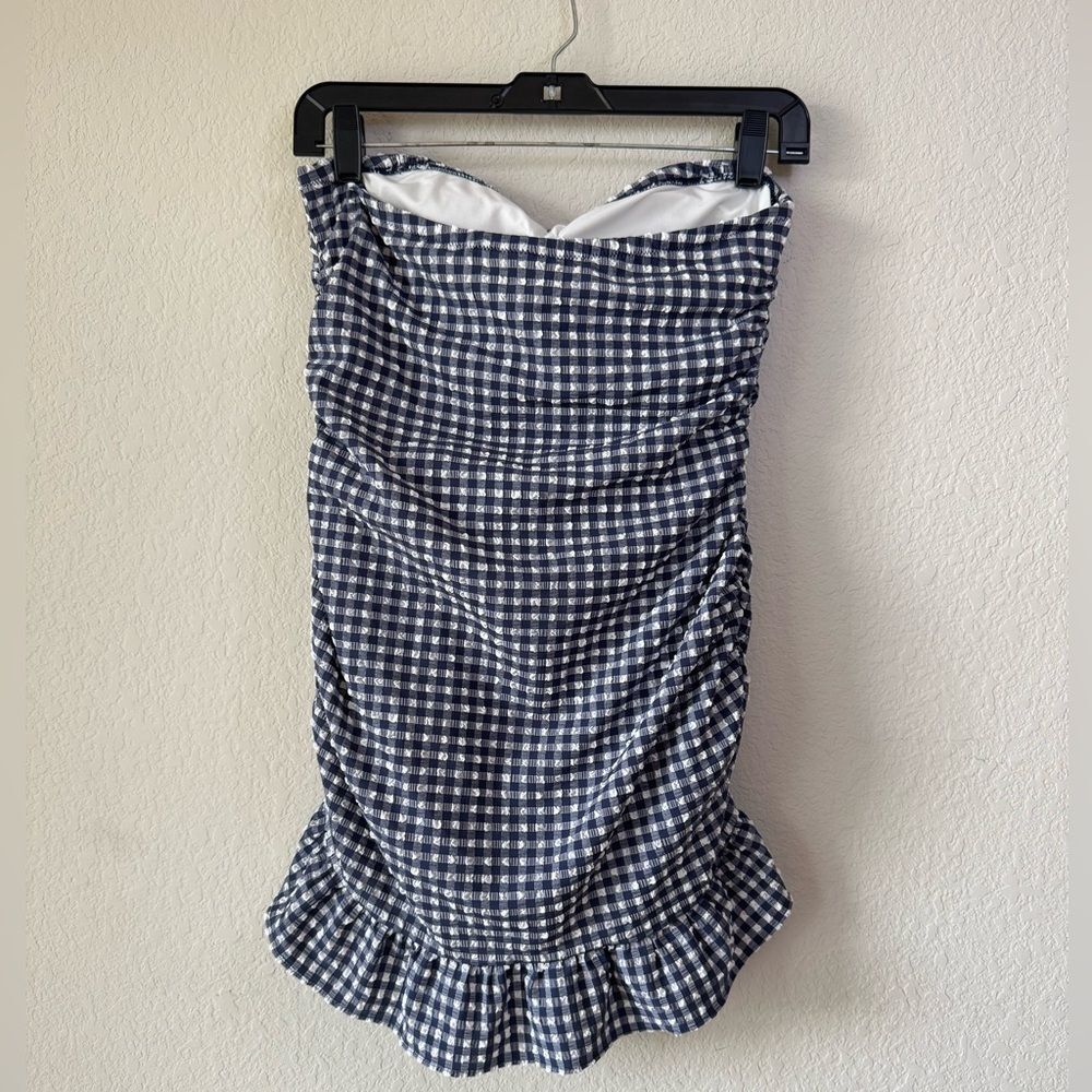 J. Crew Gingham One-Piece Swimsuit - Picture 5 of 10